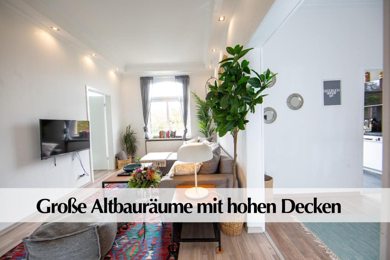 Schicke 80m2 3R Wohnung im Herzen Erfurts inkl Parkplatz Exterior foto